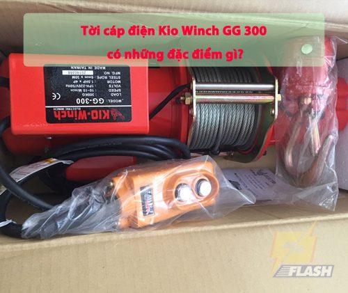 Tời cáp điện Kio Winch GG 300 