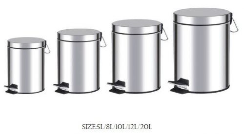 Giới thiệu các loại thùng rác inox đạp chân 5l – 8l – 12l – 20l – 30l